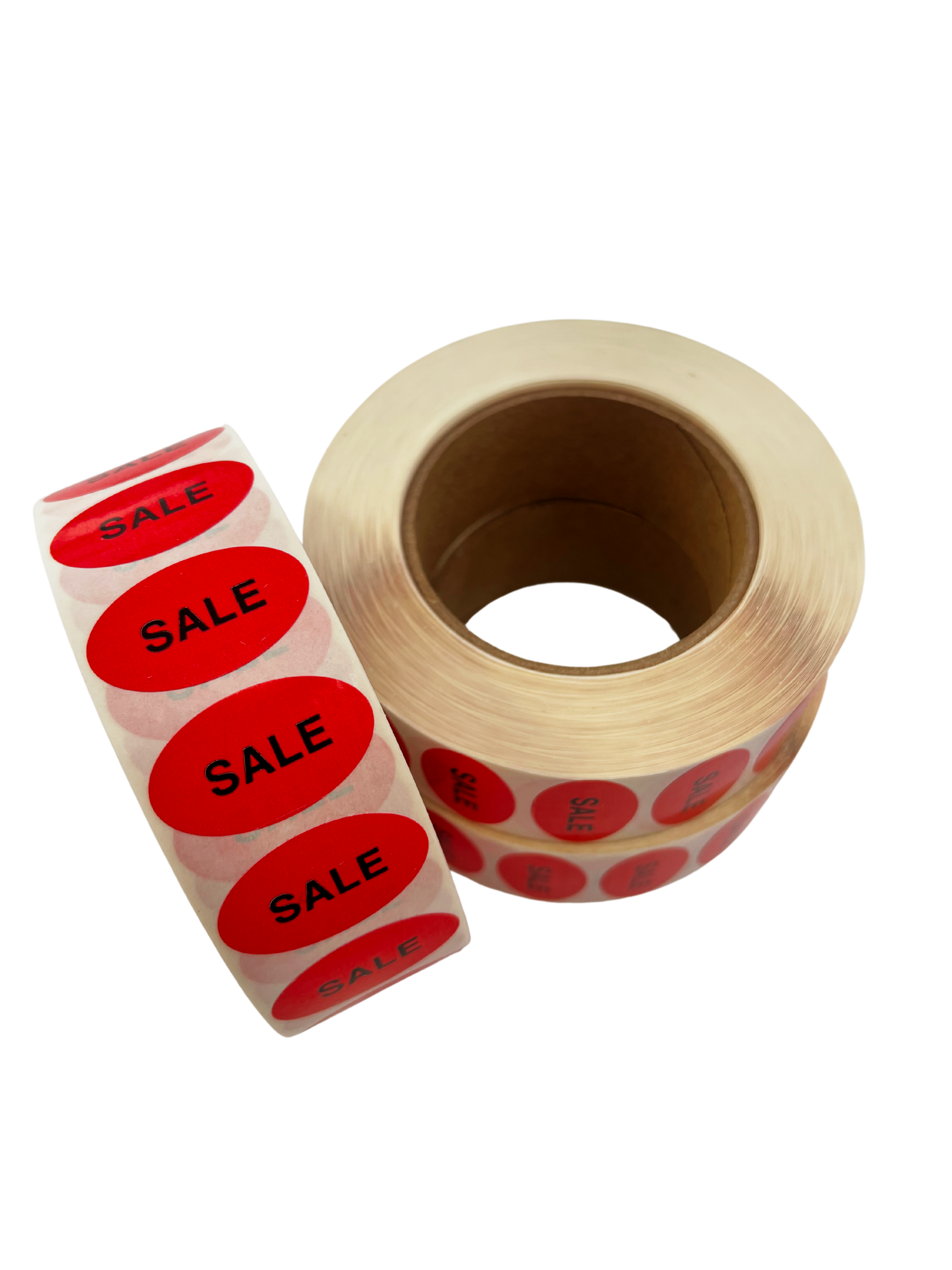 Sale Label - Head On View