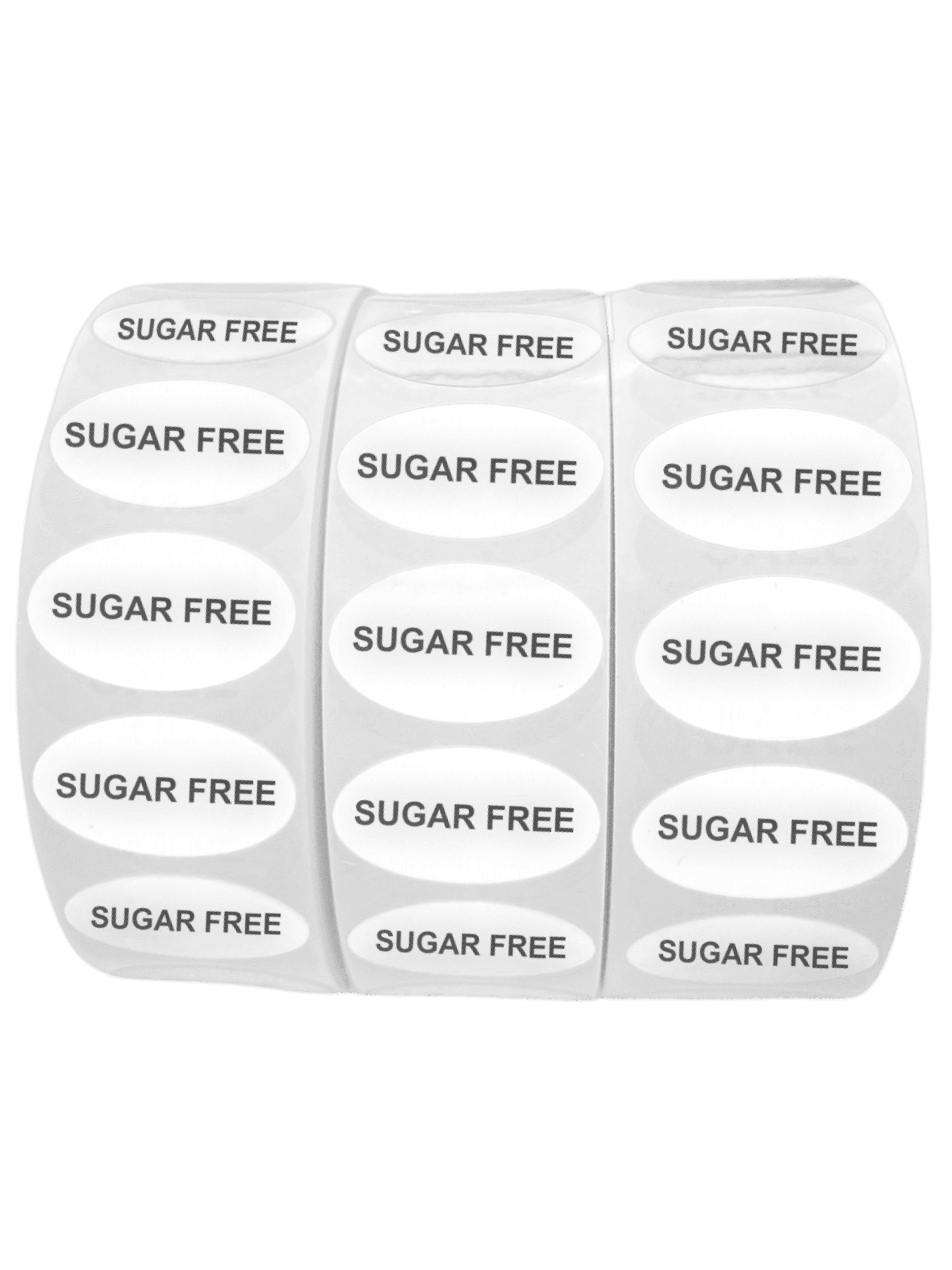 Sugar Free Label - Head On View