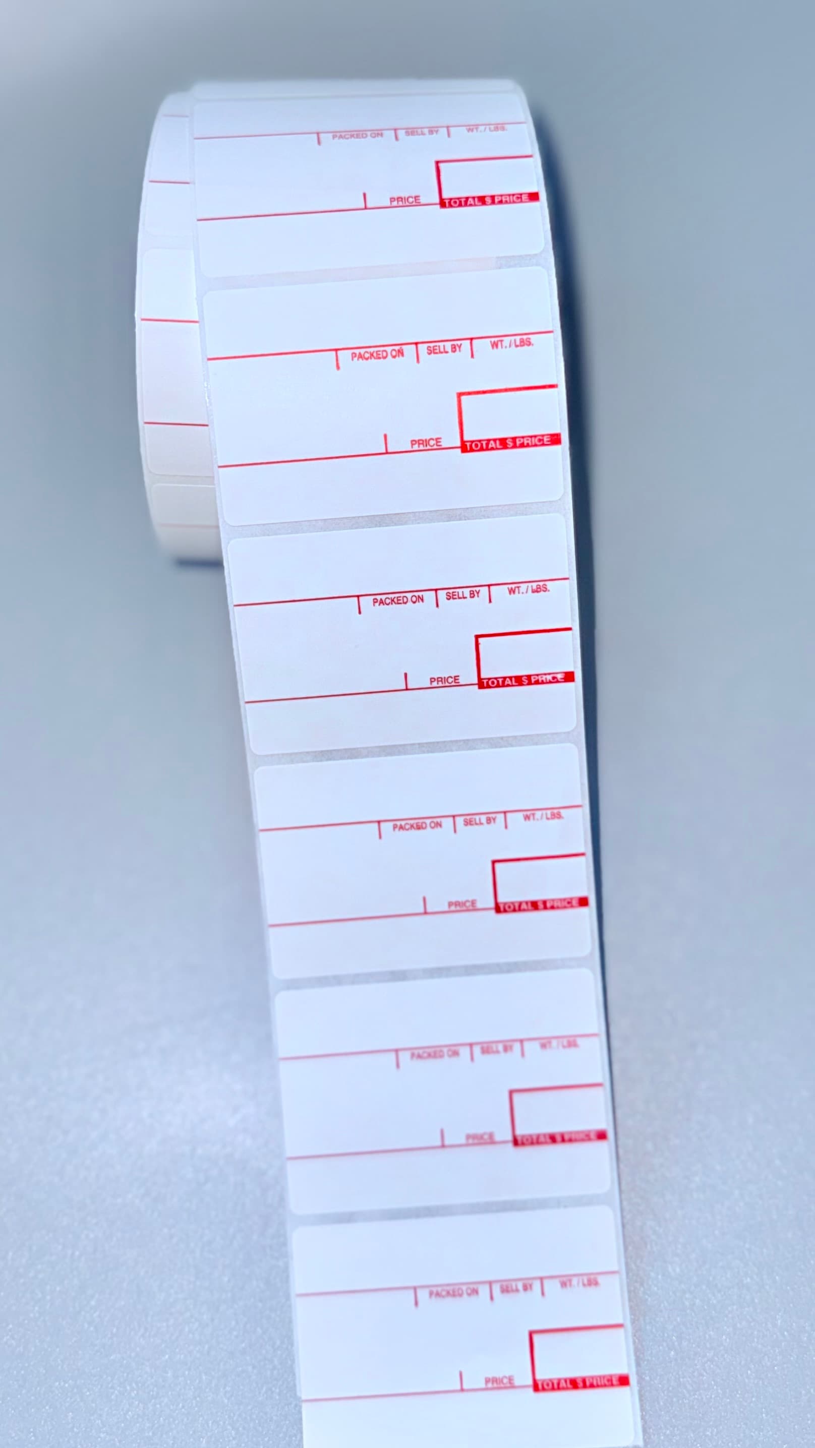 CAS 60mm UPC labels