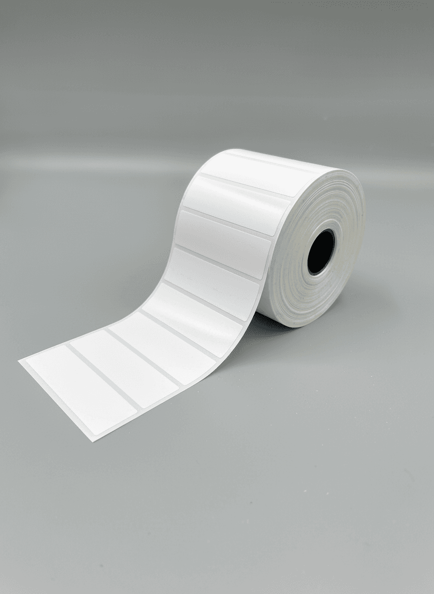 Hobart 70mm linerless labels