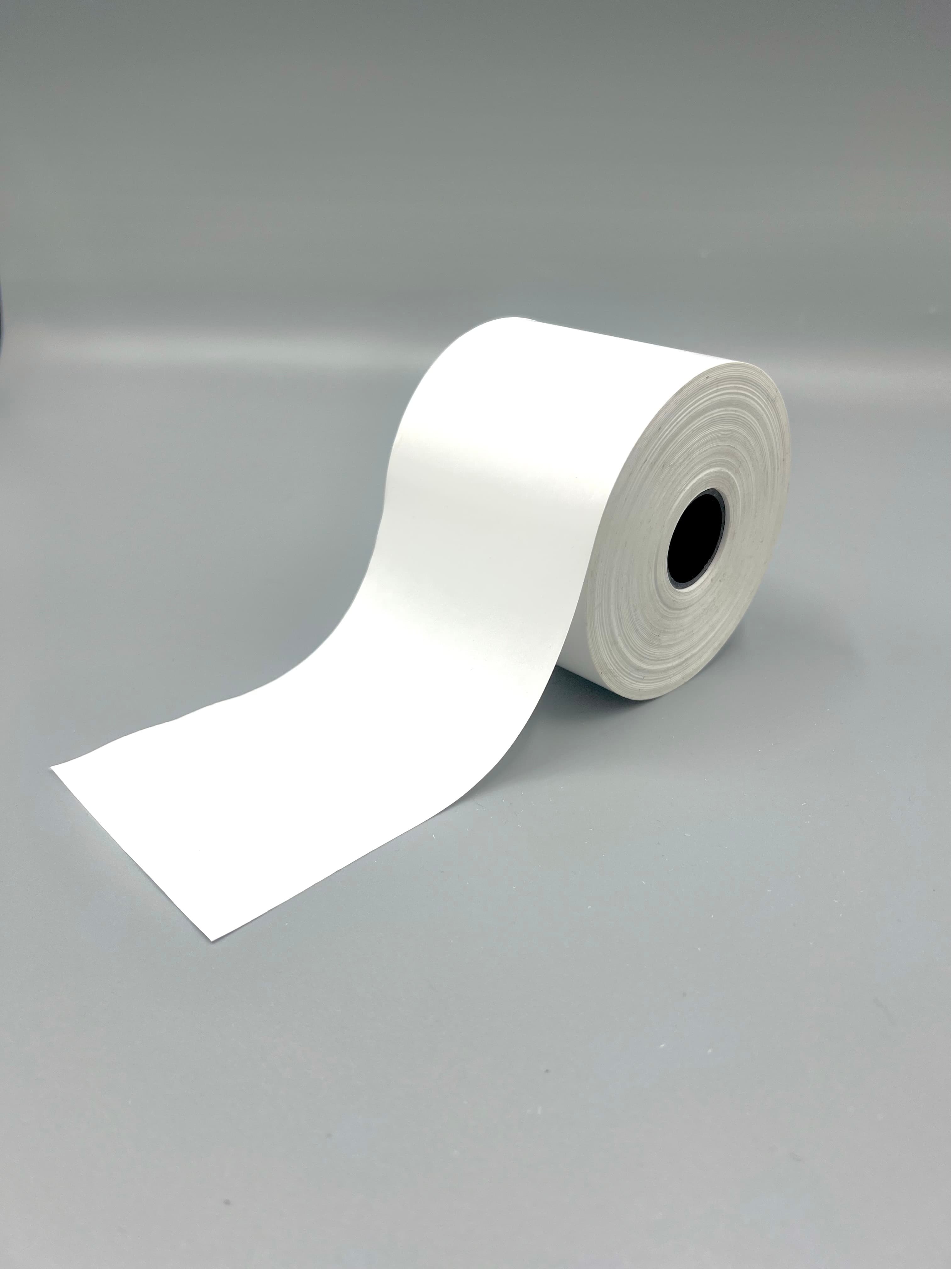 Linerless 80mm Labels - Head On View