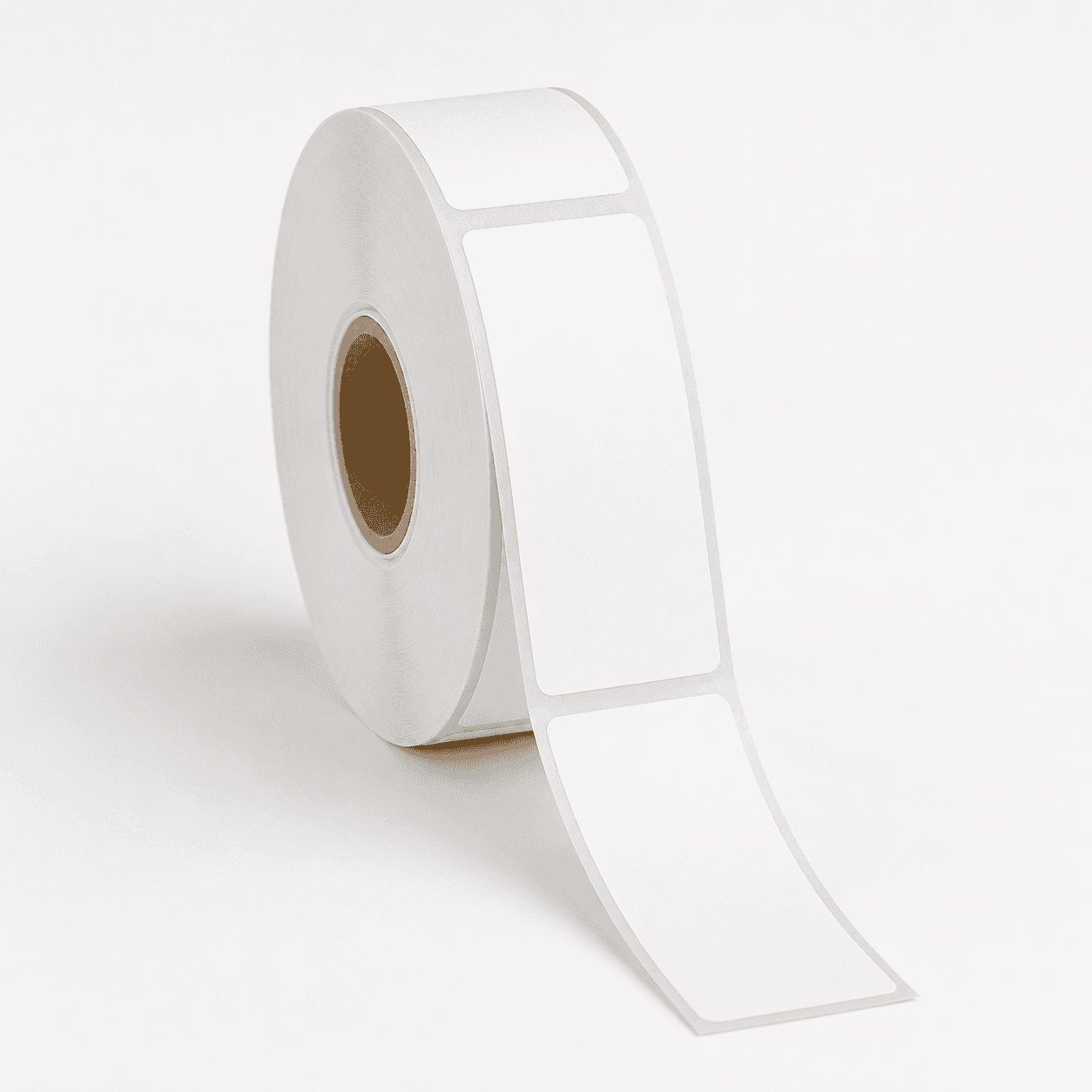 1" x 3" Direct Thermal Labels - Head On View