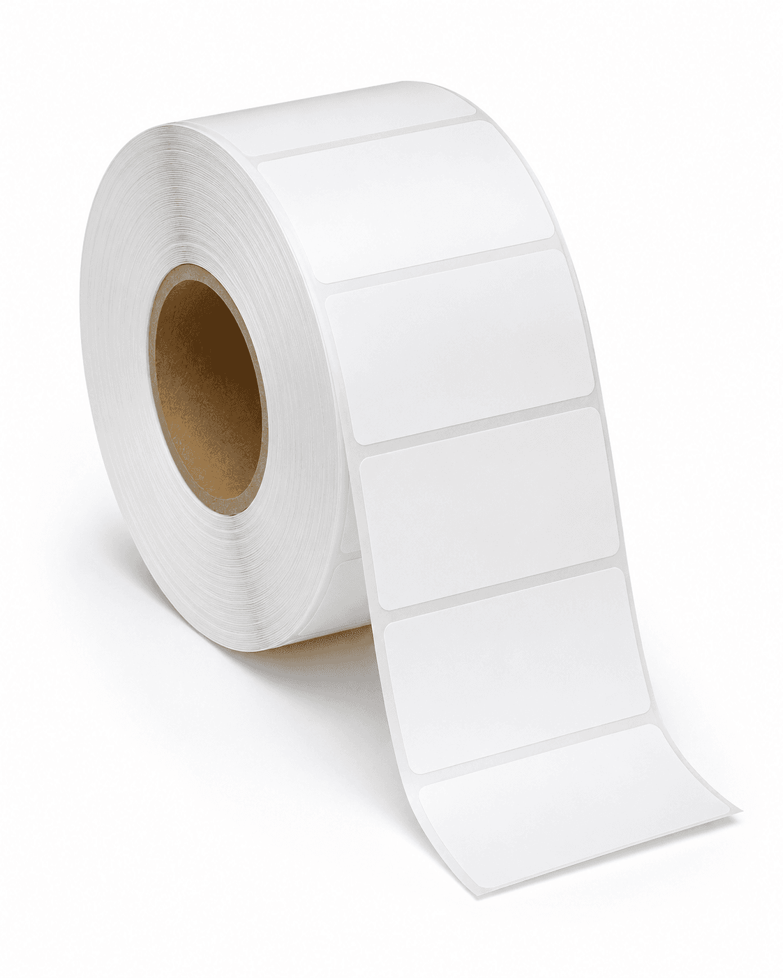 4" x 2" Direct Thermal Labels - Head On View
