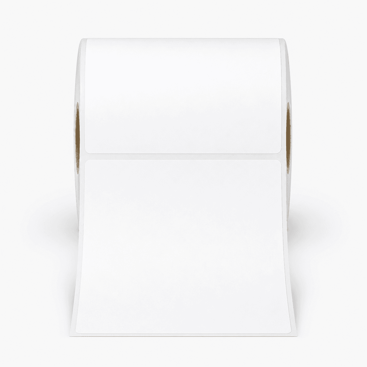 4" x 6" Direct Thermal Labels - Head On View