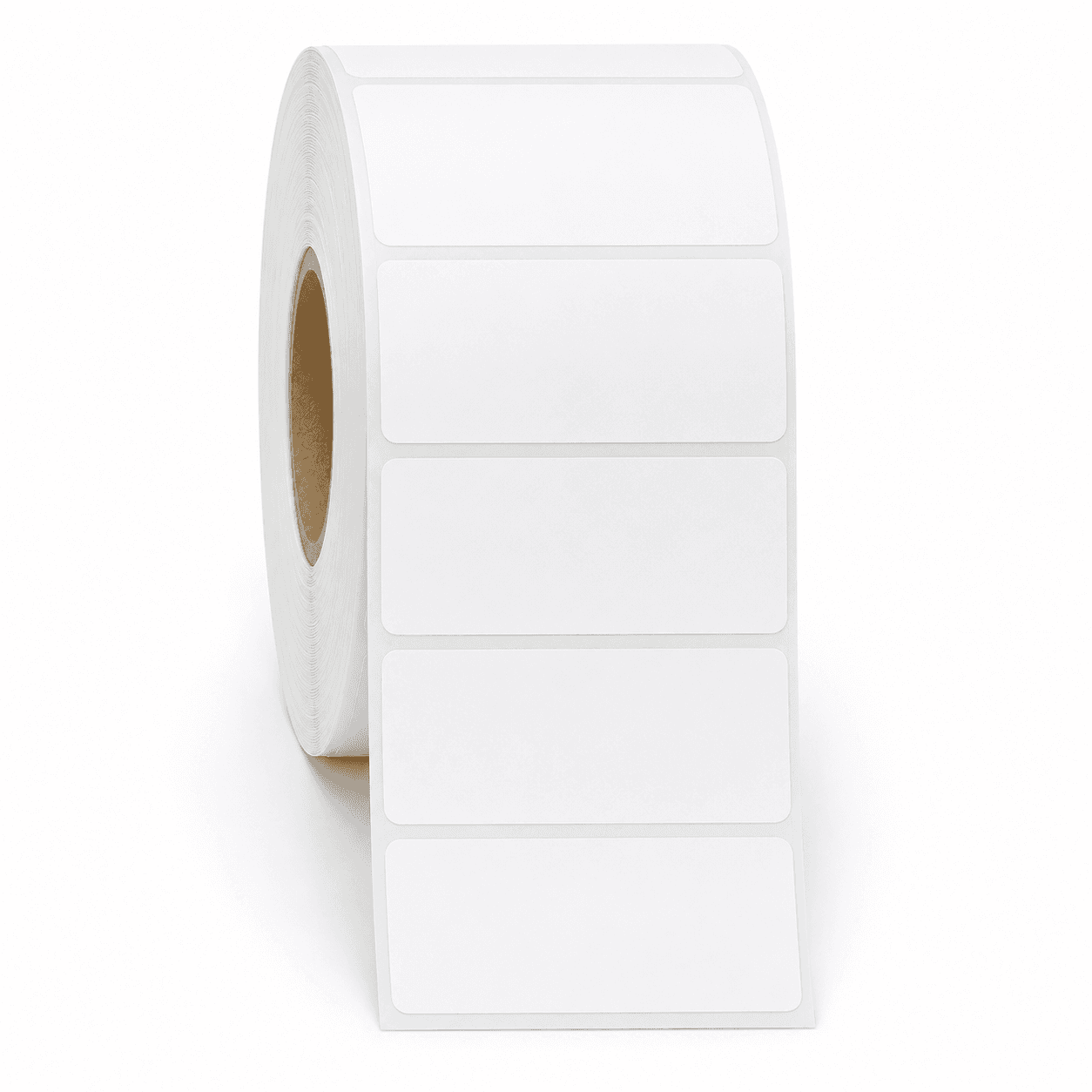 4" x 2" Thermal Transfer Labels - Head On View