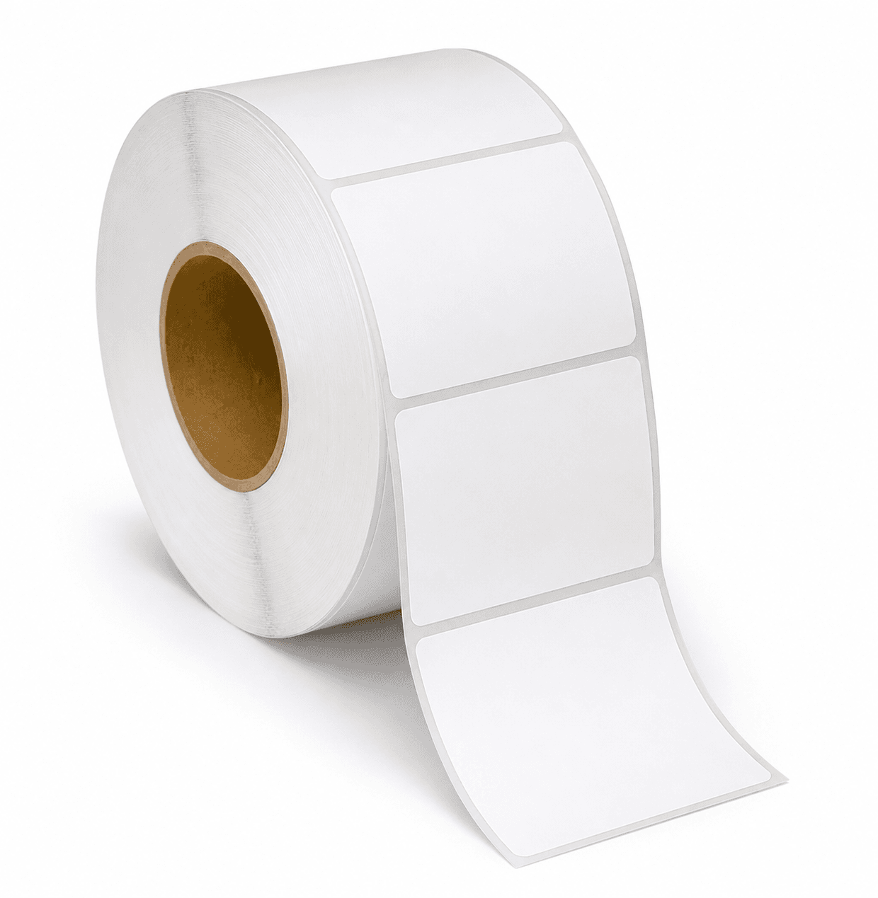 4" x 3" Thermal Transfer Labels - Head On View