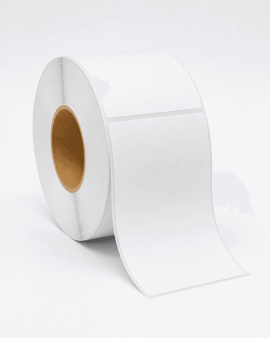 4" x 8" Thermal Transfer Labels - Head On View